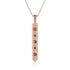 pink tourmaline, champagne diamond, rose gold sis <span class='visuallyhidden'>Call or text 323-404-2959 if you need shopping assistance.</span>
